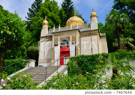 德國Linderhof城堡摩爾人樣式報亭 7467648