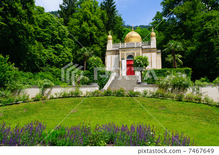 German Linderhof castle Moorish style kiosk 7467649