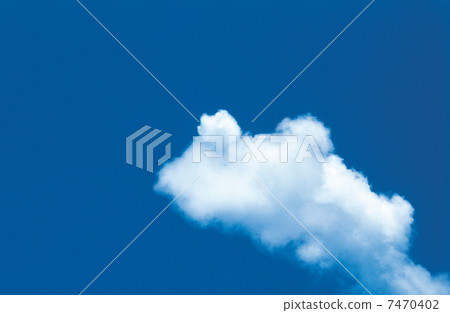 Cumulous clouds with deep blue sky Cumulous clouds with deep blue sky 7470402