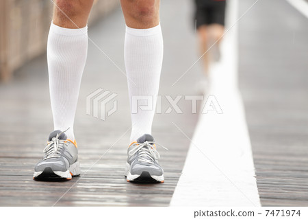 Running shoes closeup Running shoes closeup 7471974