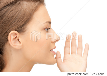 woman whispering gossip 7473204