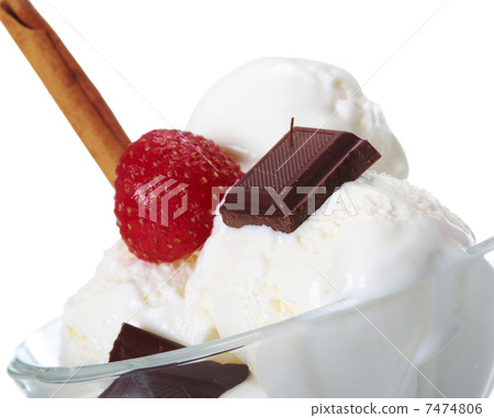 ice cream in with strawberries and chocolate ice cream in with strawberries and chocolate 7474806