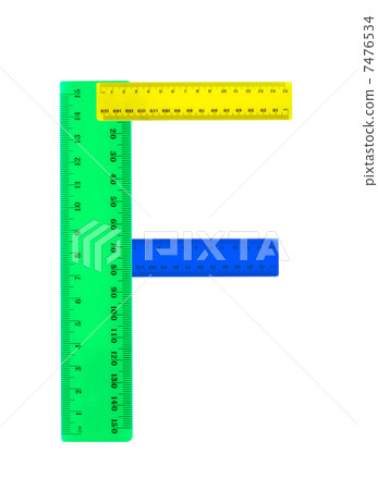 Alphabet rulers and protractors Alphabet rulers and protractors 7476534
