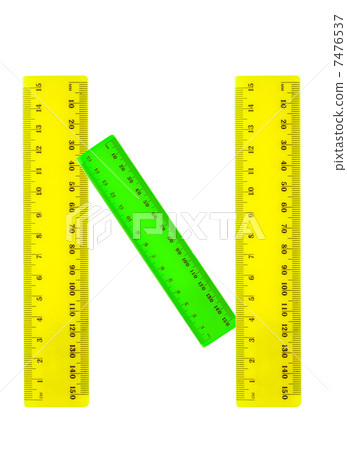 Alphabet rulers and protractors 7476537