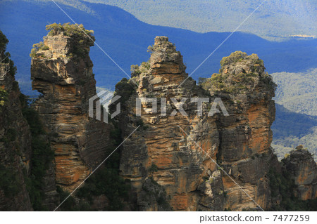 Three Sisters from the echo point Three Sisters from the echo point 7477259