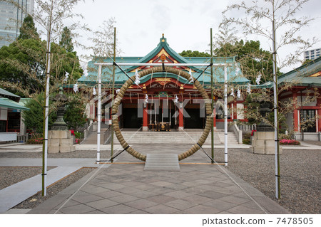 Sanno Hakugi Shrine Hall and Kayo no Ring 7478505