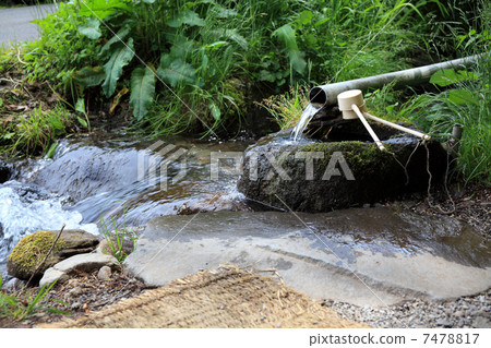Clear current of water eye Clear current of water eye 7478817