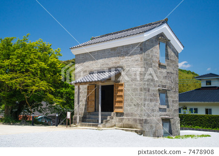 前Masuda房子在入口的腳下 前Masuda房子在入口的腳下 7478908