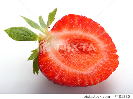 Strawberry halves Strawberry halves 7481280