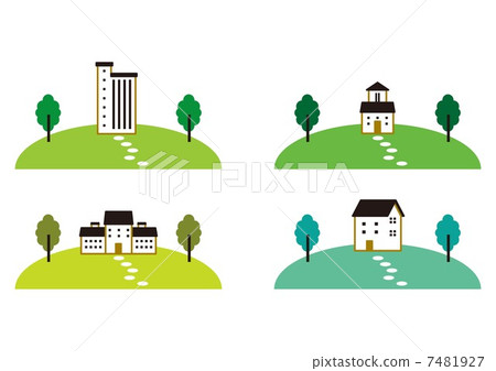 Building on the hill Building on the hill 7481927