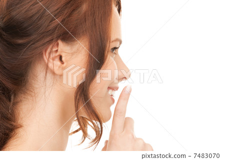 finger on lips finger on lips 7483070