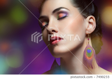 colorful makeup colorful makeup 7490233