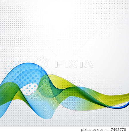 Abstract wave background Abstract wave background 7492770