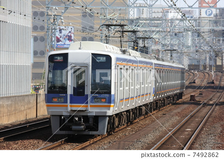 Nankai Electric Railway 1000 series + 8000 series airport express Nankai Electric Railway 1000 series + 8000 series airport express 7492862