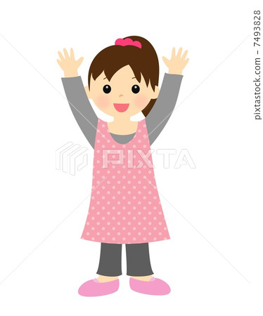 Energetic girl Energetic girl 7493828