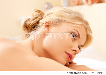 beautiful woman in spa salon 7497999