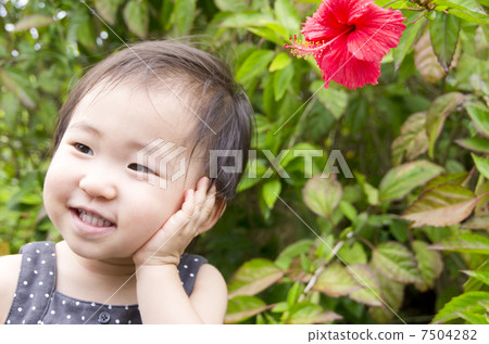 With hibiscus With hibiscus 7504282