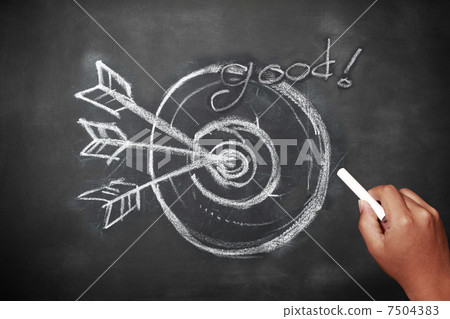 黑板上的插圖 7504383
