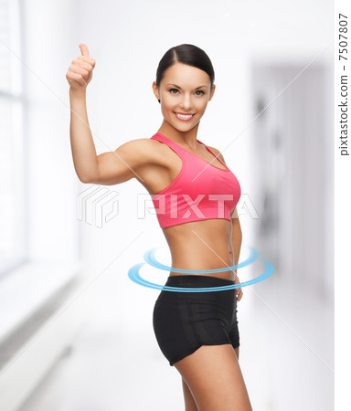 beautiful sporty woman beautiful sporty woman 7507807