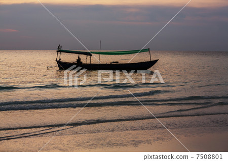 Boat in Cambodia 7508801