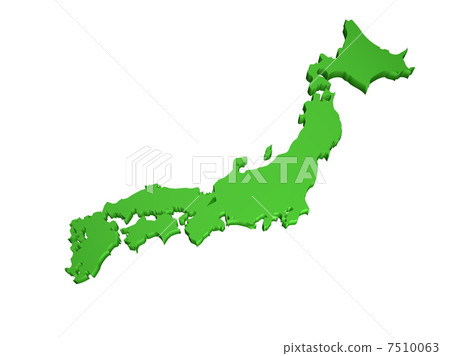 日本地図 3D マップ 630+ Japan Topographic Map Stock Photos, Pictures & Royalty