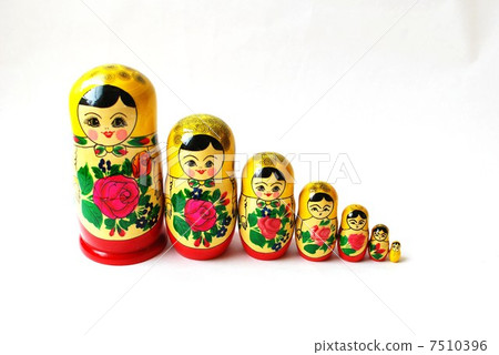 Matryoshka Russian folk art Matryoshka Russian folk art 7510396