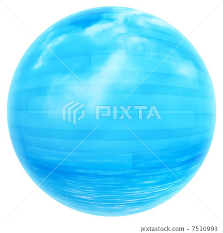Blue ball 7510993