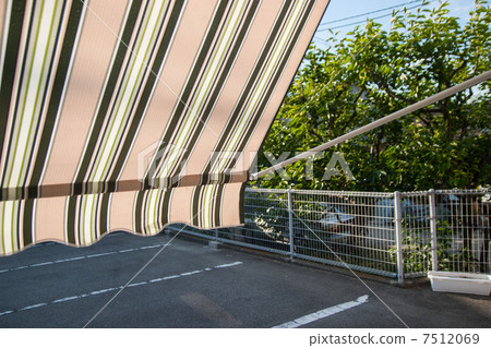 商店遮陽圖像材料 7512069