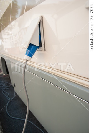 Camcorder's external charge photo material Camcorder's external charge photo material 7512075