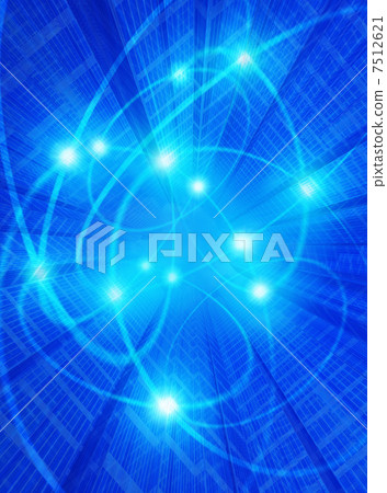 城市空間互聯網的亮度/背景 7512621