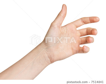 female teen hand to hold gadget female teen hand to hold gadget 7514841