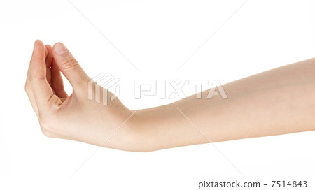 empty female teen hand empty female teen hand 7514843