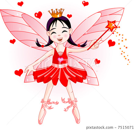 Little red fairy 7515071