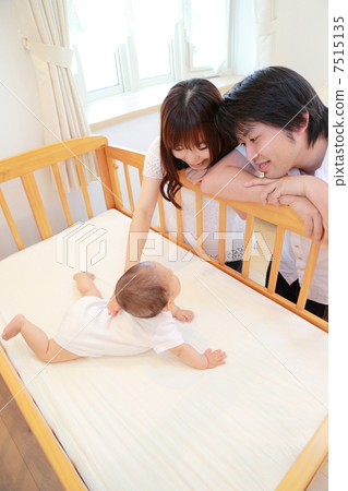 Baby's baby and parents 7515135