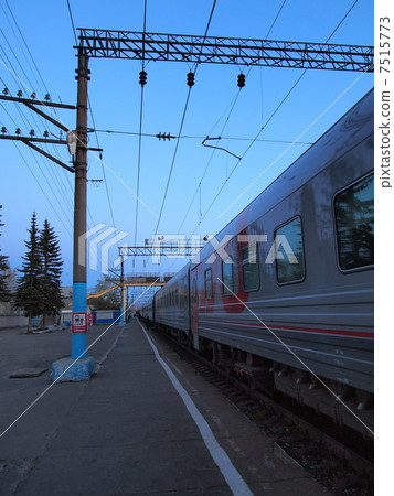 Republic of Karelia · Kemi station in White night and Arctica 7515773