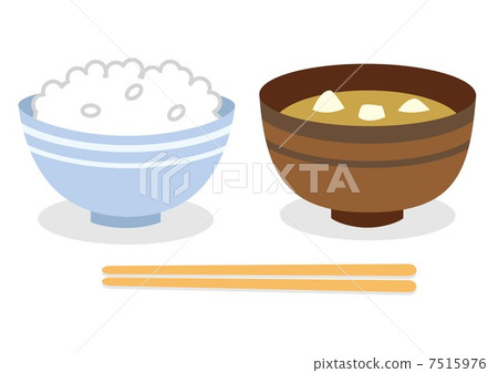 味噌湯配米飯 7515976