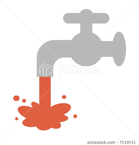 Red rust of the tap 7519531