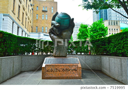 “日本棒球基地”紀念碑（東京都千代田區神學堂3丁目神田西町） 7519995