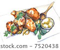 Deep fried fritters 7520438