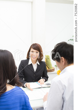 銷售女人出售訪問 7520862