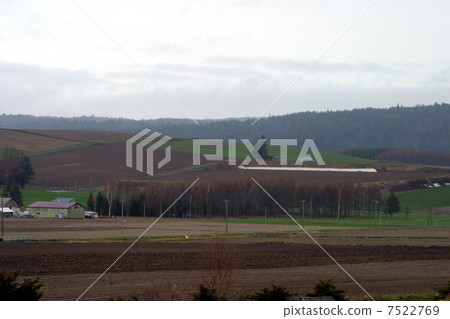 Hillside farmland 7522769