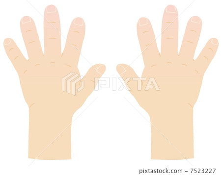 孩子的手背了 7523227