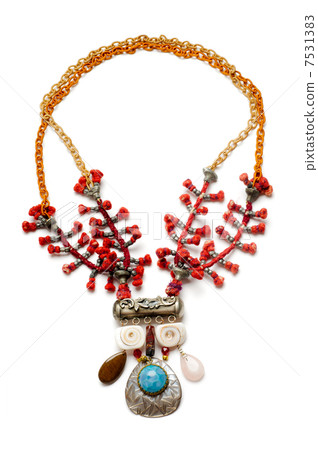Stylish colorful necklace Stylish colorful necklace 7531383