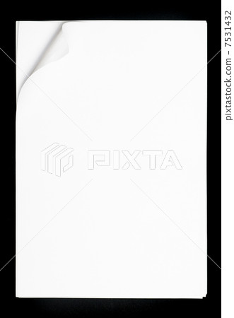 paper page with curl paper page with curl 7531432