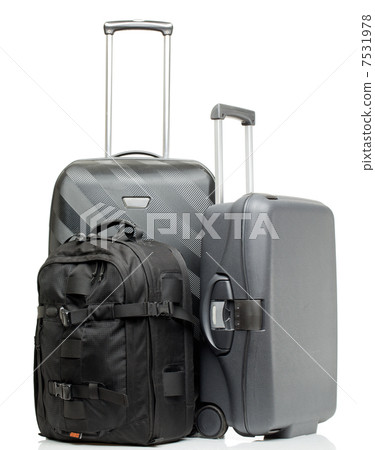 Suitcase isolated on a white background. 7531978