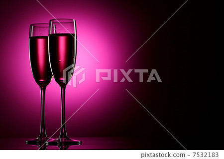 Pair of champagne flutes Pair of champagne flutes 7532183