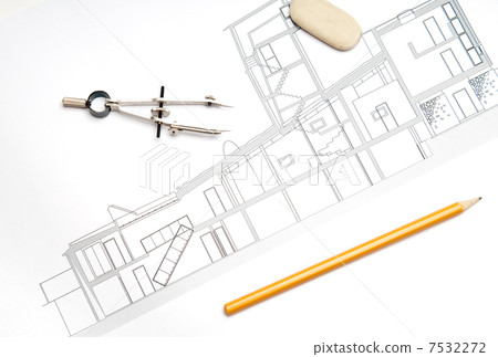 Construction blueprint 7532272