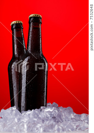 Two bottles of beer Two bottles of beer 7532648