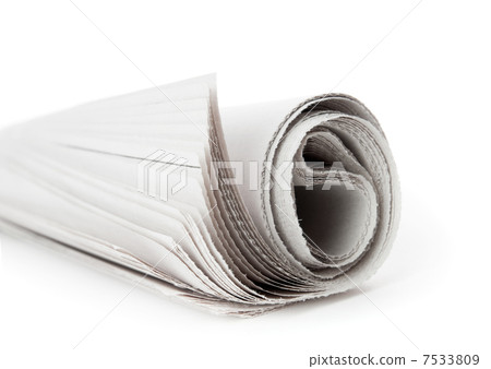 Rolled newspaper Rolled newspaper 7533809