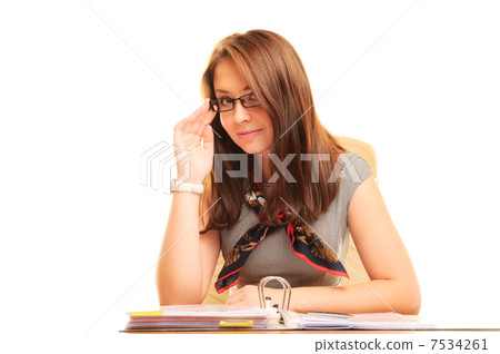 Beautiful businesswoman Beautiful businesswoman 7534261